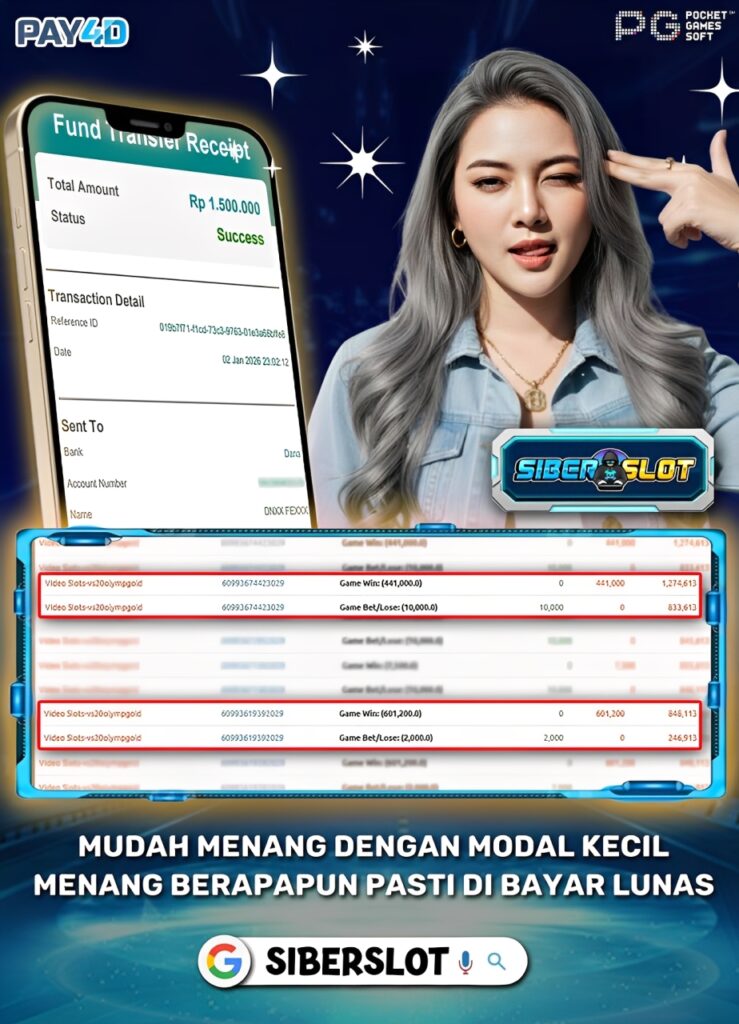 JACKPOT MAIN SLOT OLYMPUS PRAGMATIC 03 JANUARI 2026