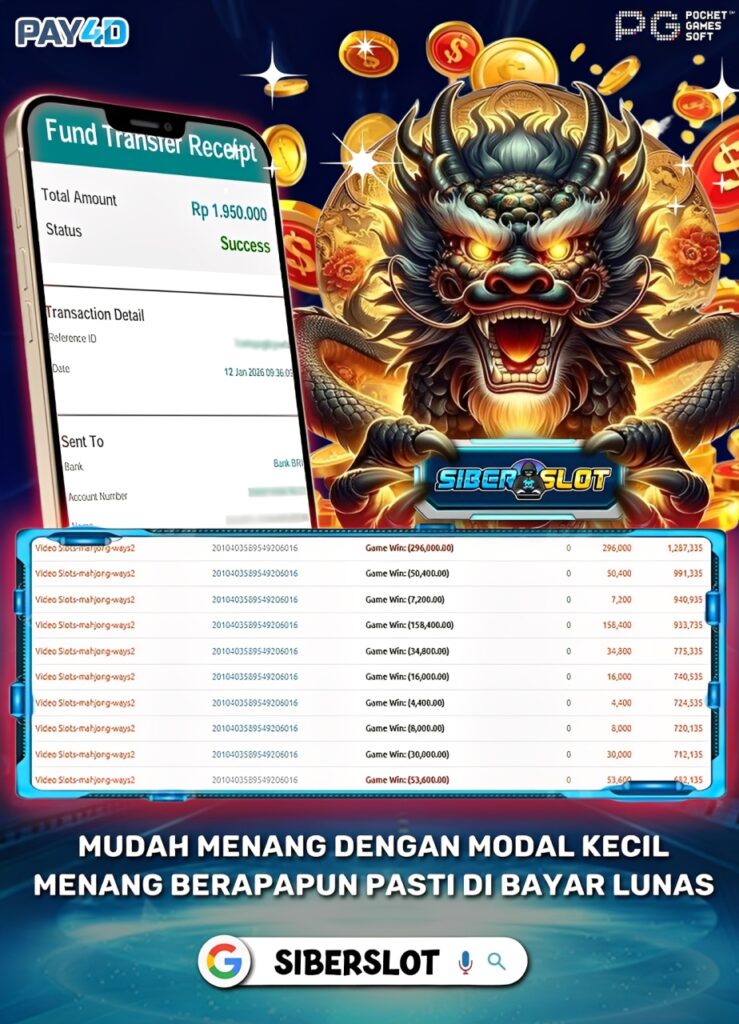 JACKPOT MAIN SLOT MAHJONG WAYS 2 12 JANUARI 2026