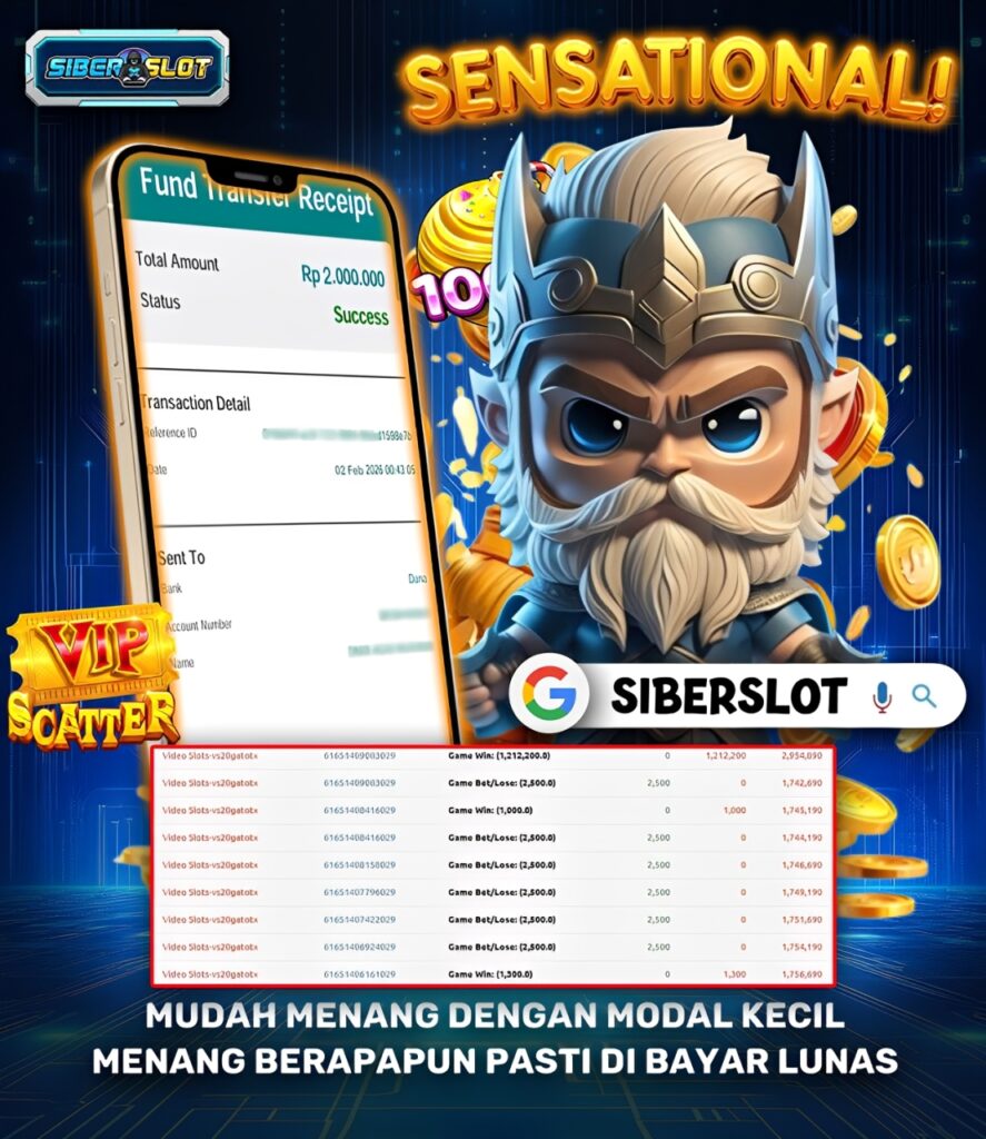 JACKPOT SLOT GATOTKACA 03 FEBRUARY 2026